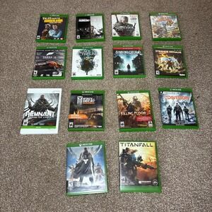 Xbox One Video Game Bundle Lot of 14 Witcher Forza Destiny Titanfall RPG Shooter